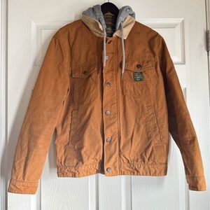 Superdry Hooded Hacienda Canvas Trucker Jacket